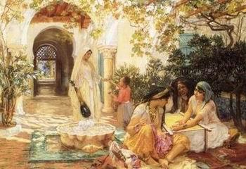 Arab or Arabic people and life. Orientalism oil paintings  336, unknow artist